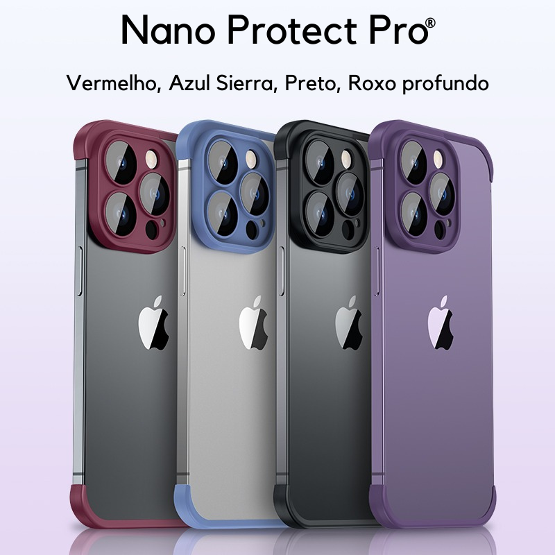 Case Nano Protect Pro® - Proteção Máxima com Estilo