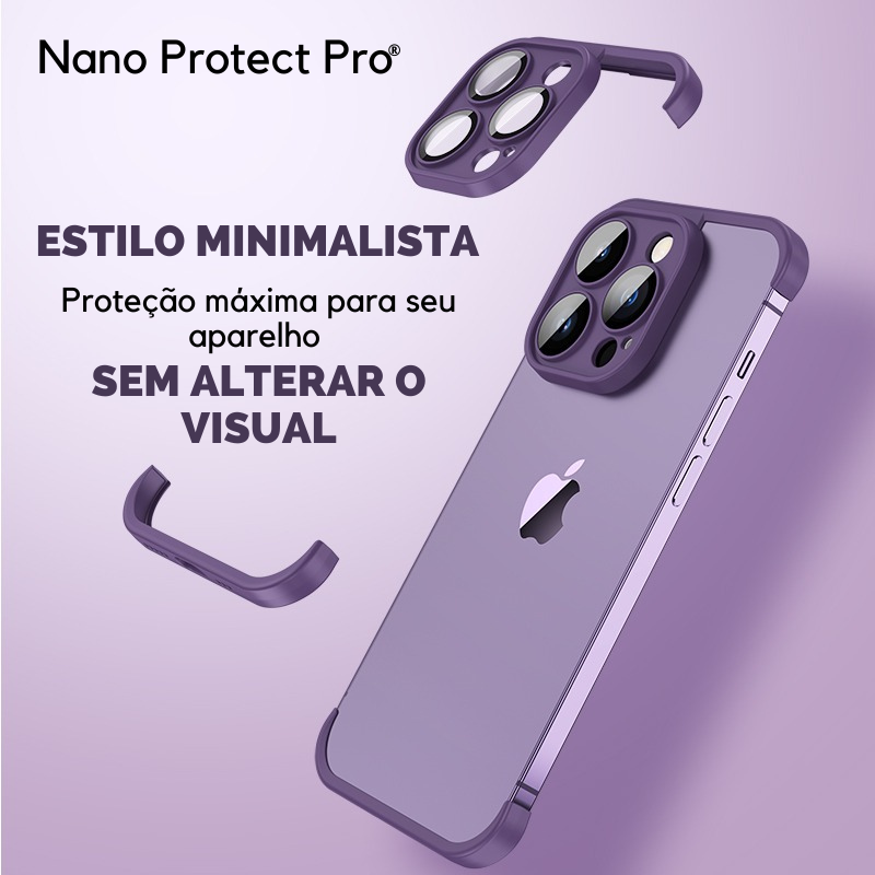 Case Nano Protect Pro® - Proteção Máxima com Estilo